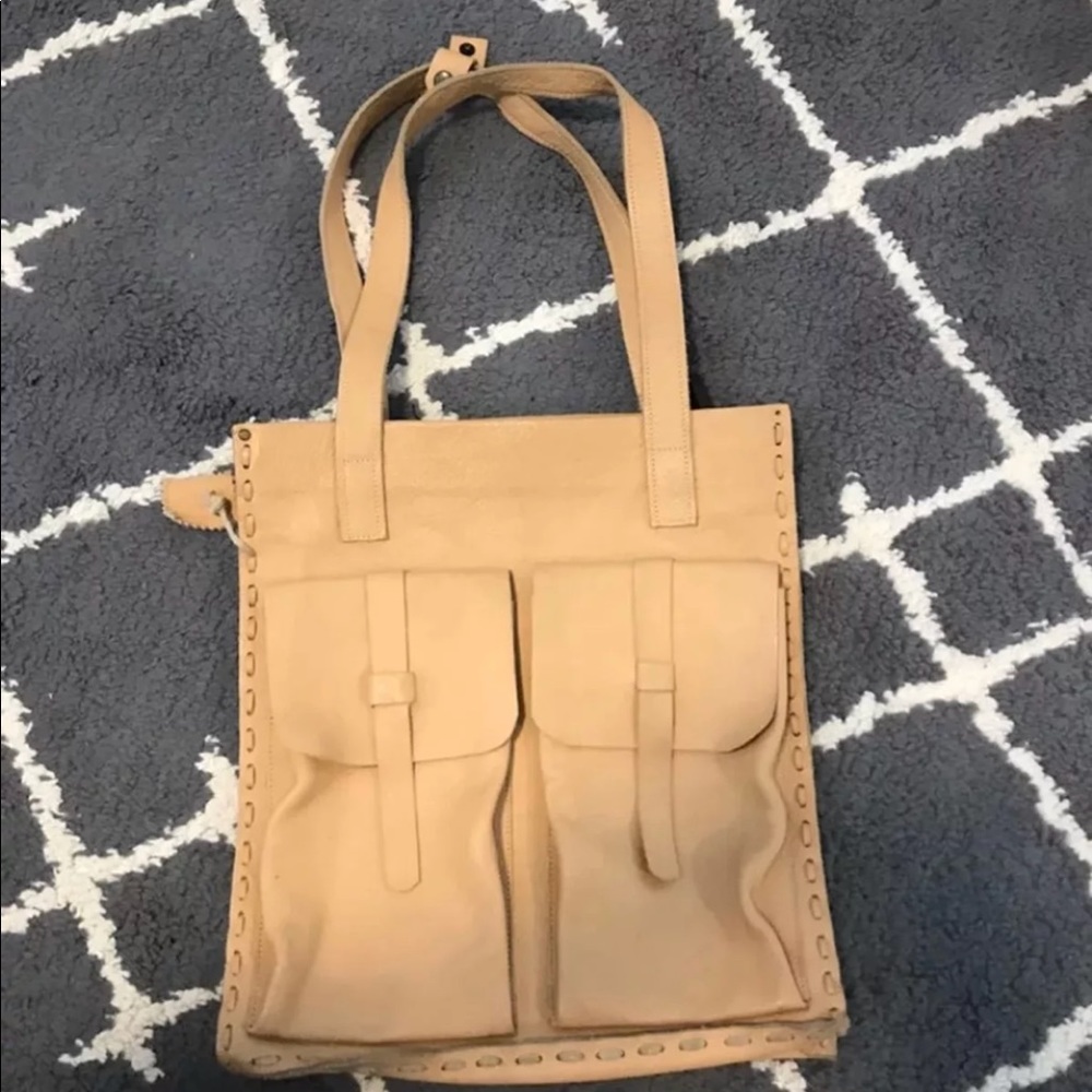 Genuine Leather Tote
